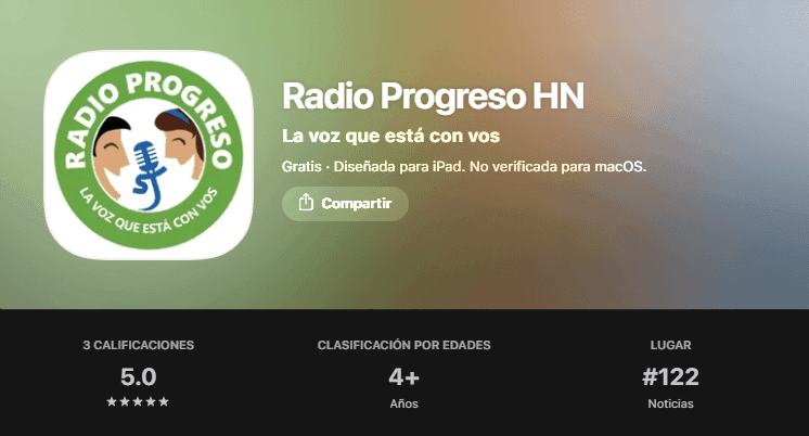 Radio Progreso App